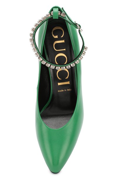 Кожаные туфли blanca GUCCI, арт. 590988/C9D00, фото 5