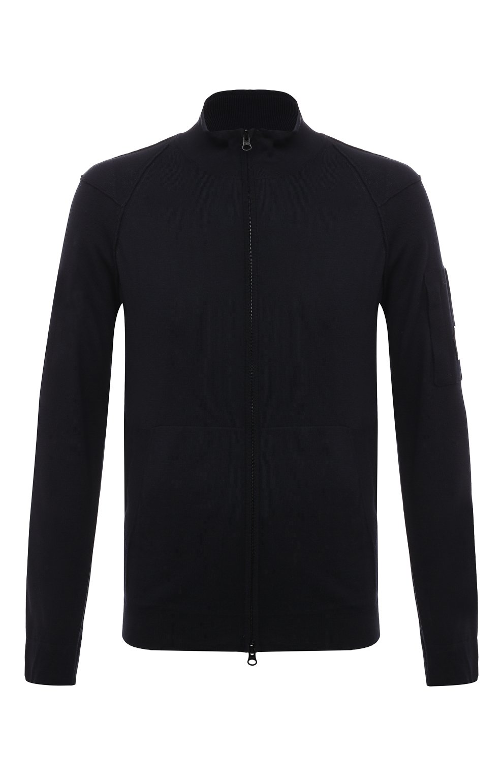 Хлопковый кардиган C.P. COMPANY темно-синего цвета по цене 40900 руб., арт. 14CMKN144A-004037A, фото 1 Хлопковый кардиган C.P. COMPANY, арт. 14CMKN144A-004037A, фото 1