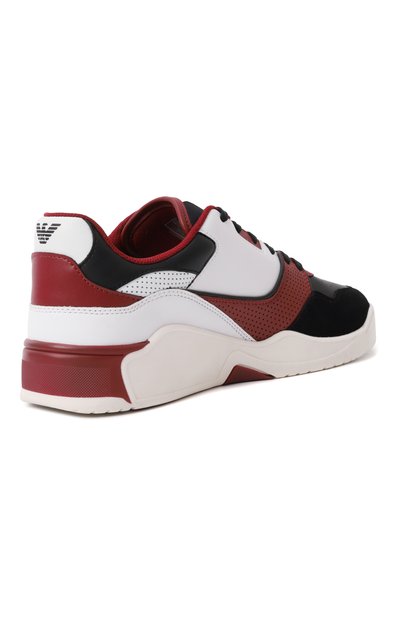 Кожаные кеды EA7, арт. X8X187/XK402, фото 5