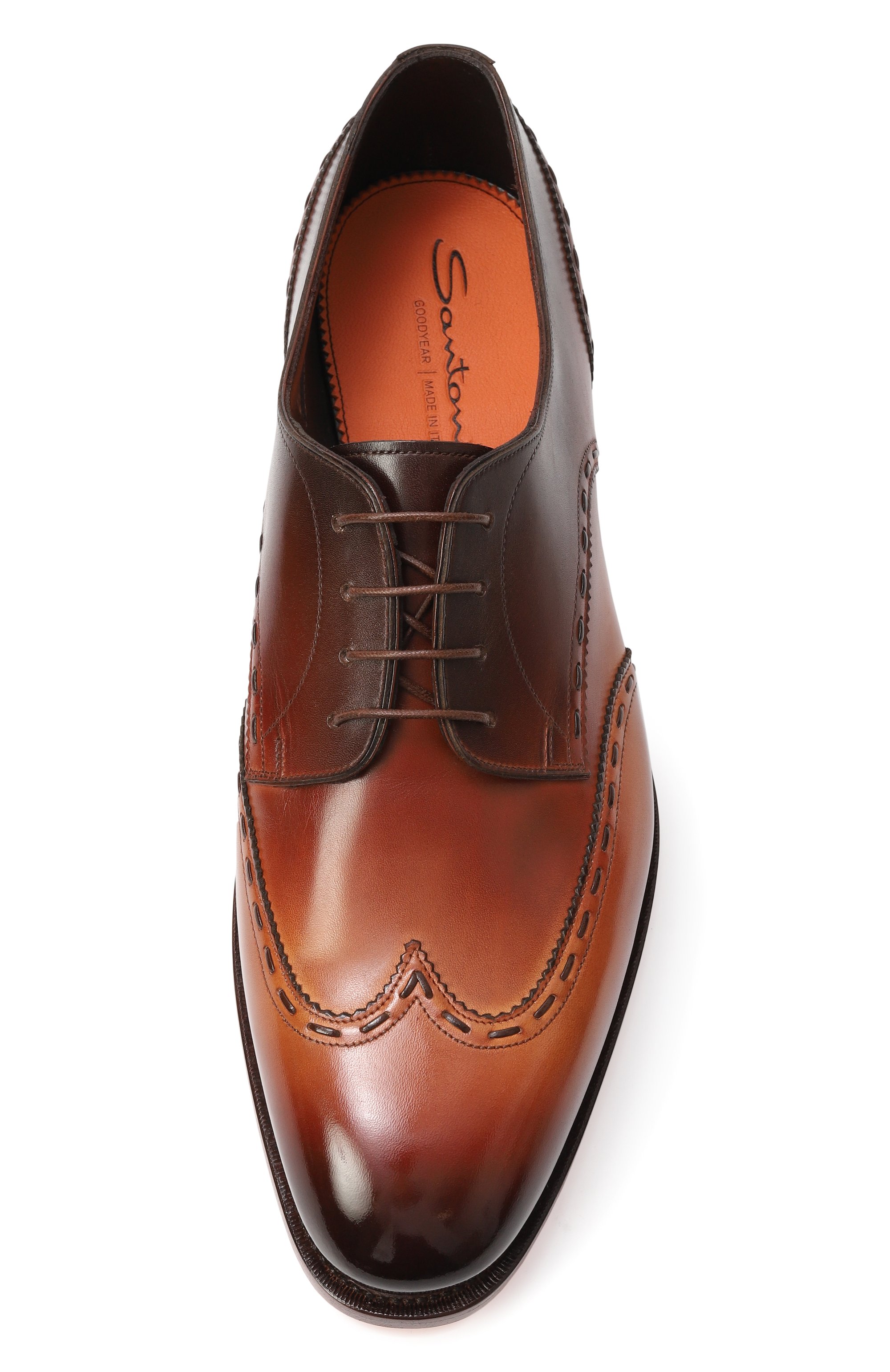 Кожаные дерби adrian SANTONI, арт. MCAG19038MC3HWVE, фото 6