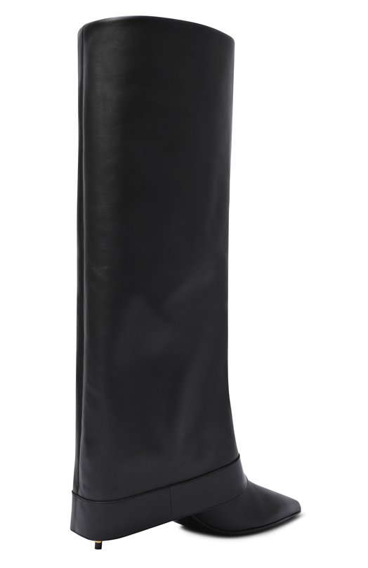 Кожаные сапоги Anthem 75 Balmain FN1TA143/LVIT Чёрный  FN1TA143/LVIT Фото 5