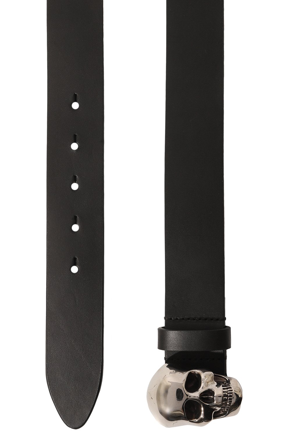 Кожаный ремень ALEXANDER MCQUEEN, арт. 704734/1AAFA1000, фото 3