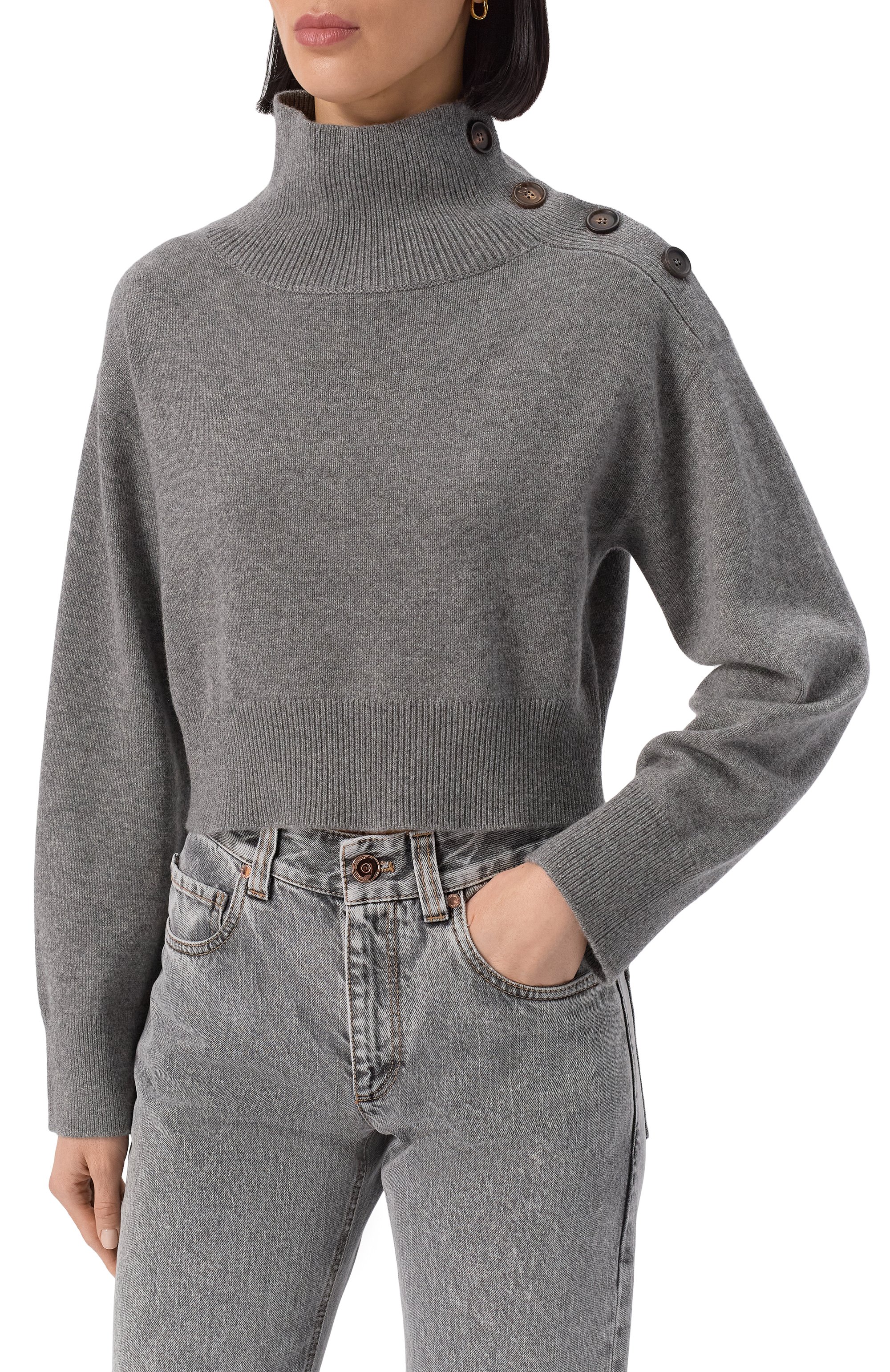 Кашемировый свитер BRUNELLO CUCINELLI, арт. M12707314P, фото 3