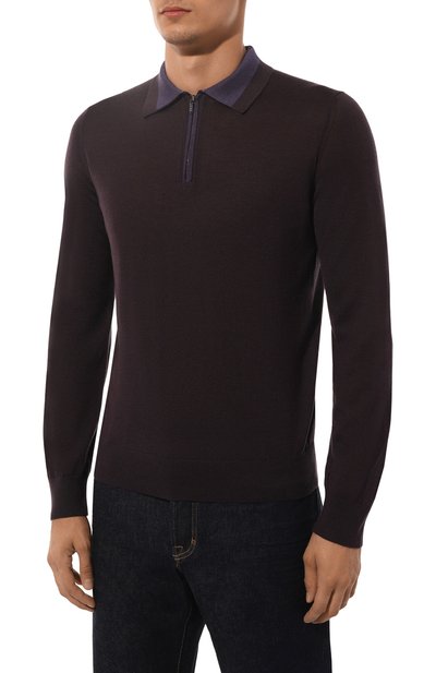 Поло из кашемира и шелка ZILLI, арт. KZP001M0330VBJS00, фото 3