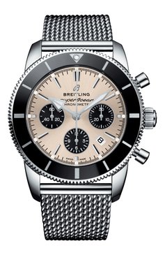 Мужские часы superocean heritage ii b01 chronograph BREITLING бесцветного цвета, арт. AB0162121G1A1 | Фото 1 (Механизм: Автомат; Материал корпуса: Сталь; Региональные ограничения белый список (Axapta Mercury): Не проставлено; Нос: Не проставлено; Цвет циферблата: Серебристый; Ограничения доставки: m-style)