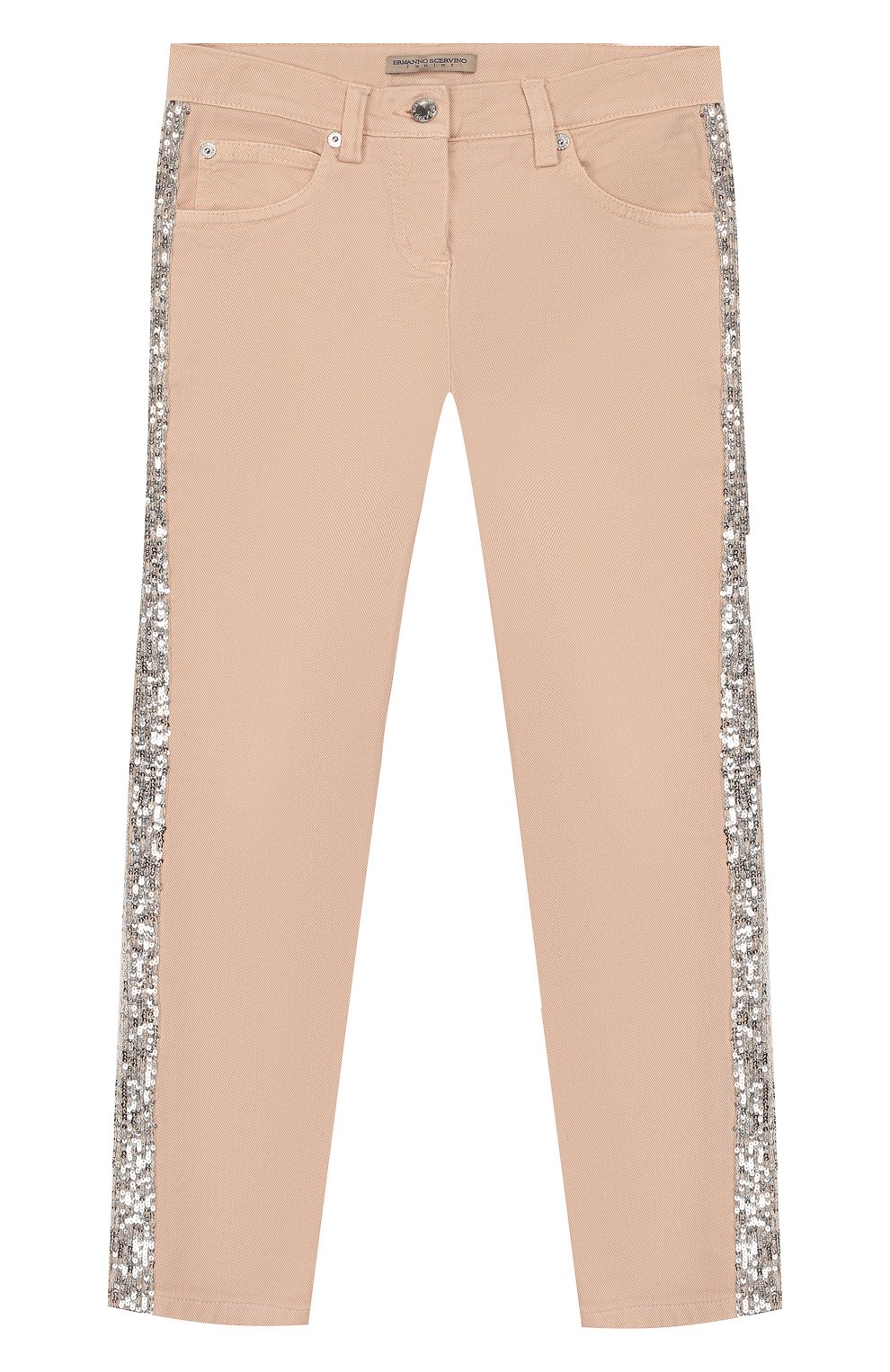 Джинсы с лампасами ERMANNO SCERVINO, арт. 45I PL11 BUL/4-8, фото 1