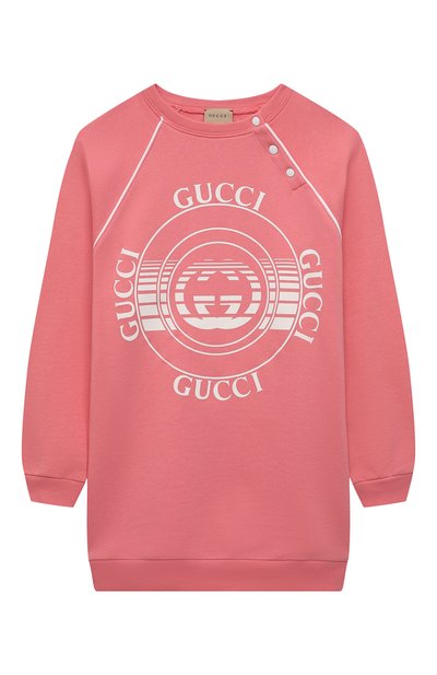 Удлиненный свитшот из хлопка GUCCI, арт. 642601/XJC7E, фото 1