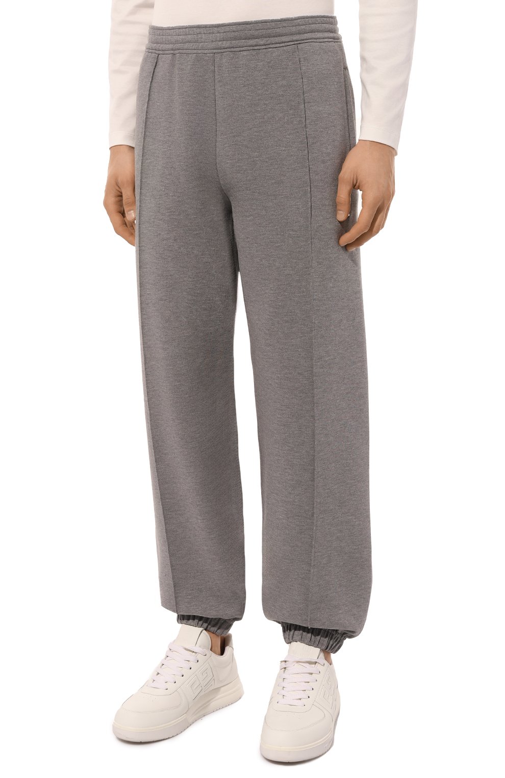 Хлопковые джоггеры GIVENCHY серого цвета по цене 155500 руб., арт. BM51GQ/3YMC, фото 3 Хлопковые джоггеры GIVENCHY, арт. BM51GQ/3YMC, фото 3