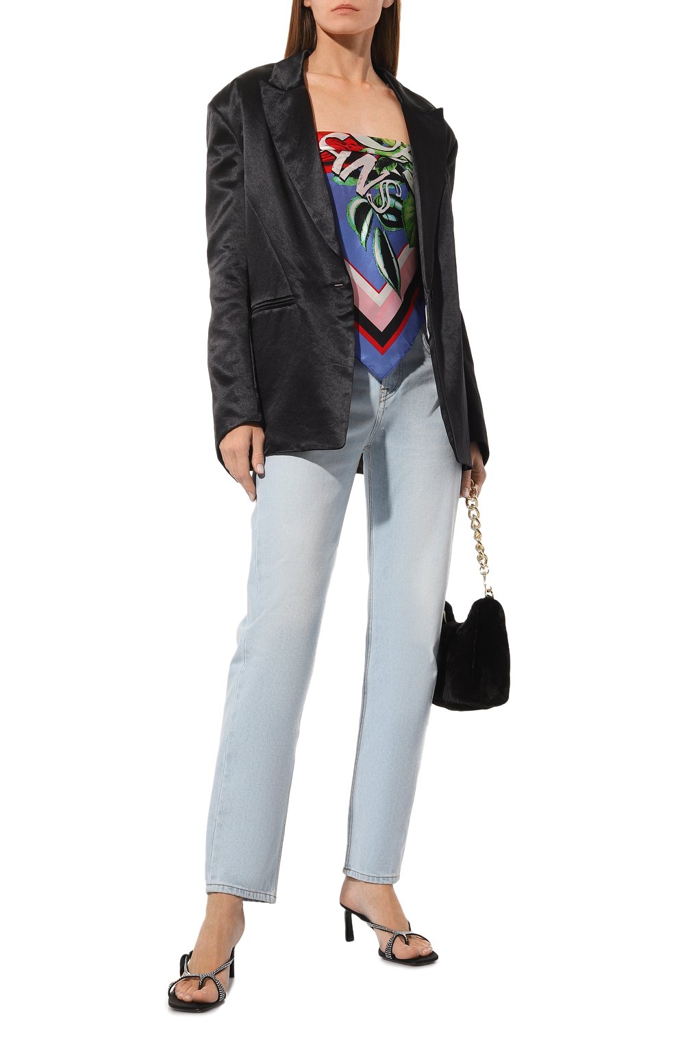 Шелковый платок VERSACE JEANS COUTURE, арт. 74HA7H01/ZG153, фото 2