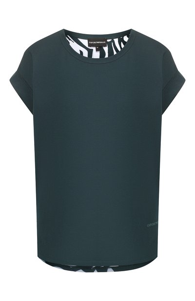 Женская хлопковая футболка EMPORIO ARMANI, арт. 6G2T7L/2J16Z