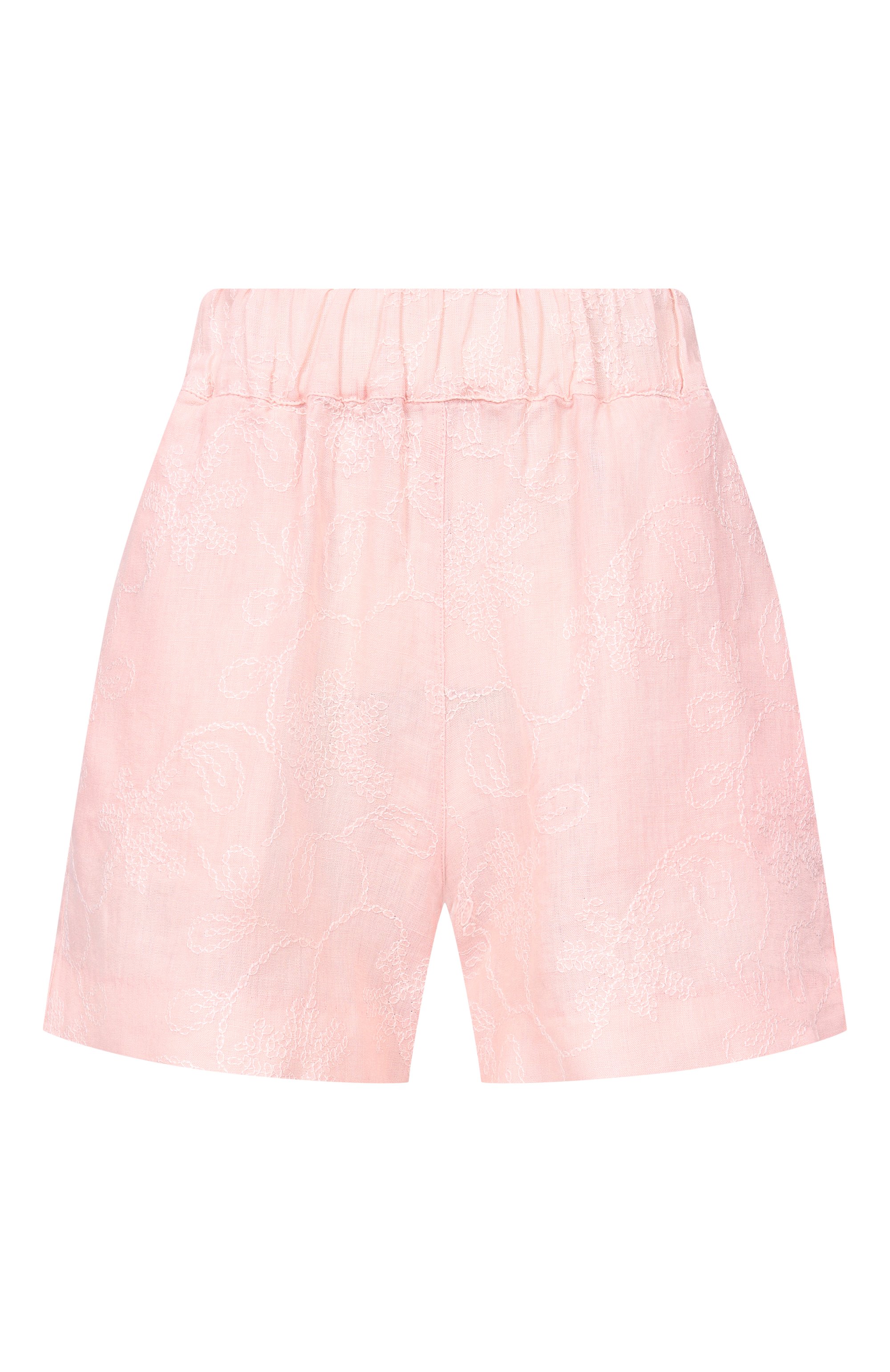 Льняные шорты 120% LINO, арт. 33ALIW29BR/000G465, фото 1