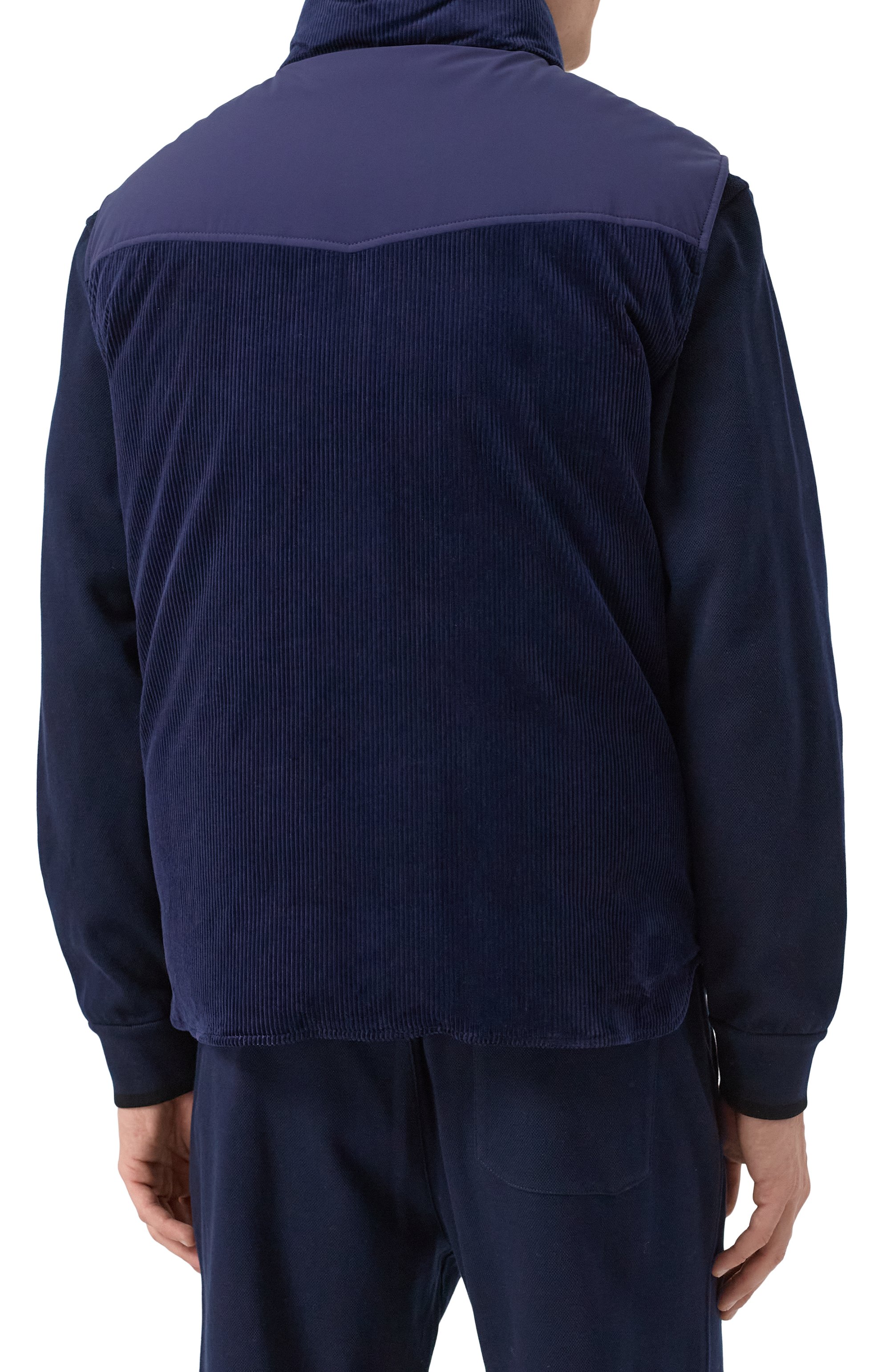 Пуховый жилет из вельвета BRUNELLO CUCINELLI, арт. MY4751777, фото 4