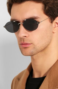 Женские солнцезащитные очки DIOR EYEWEAR черного цвета, арт. DI0RCHR0MA3 010 | Фото 3 (Статус проверки: Проверена категория; Тип очков: С/з; Региональные ограничения белый список (Axapta Mercury): RU, Не проставлено; Кросс-КТ: С/з-унисекс; Нос: Не проставлено; Очки форма: Овальные; Оптика Гендер: оптика-унисекс)