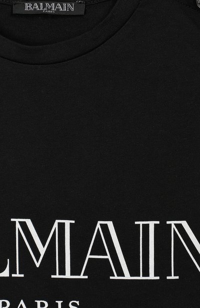 Хлопковая майка BALMAIN, арт. 6K8532/KX080/12-16, фото 3