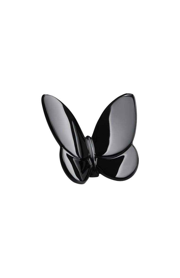 Статуэтка lucky butterfly BACCARAT черного цвета, арт. 2 813 514 | Фото 1 (Интерьер_коллекция: Papillon; Нос: Не проставлено; Региональные ограничения белый список (Axapta Mercury): Не проставлено; Ограничения доставки: fragile-2)