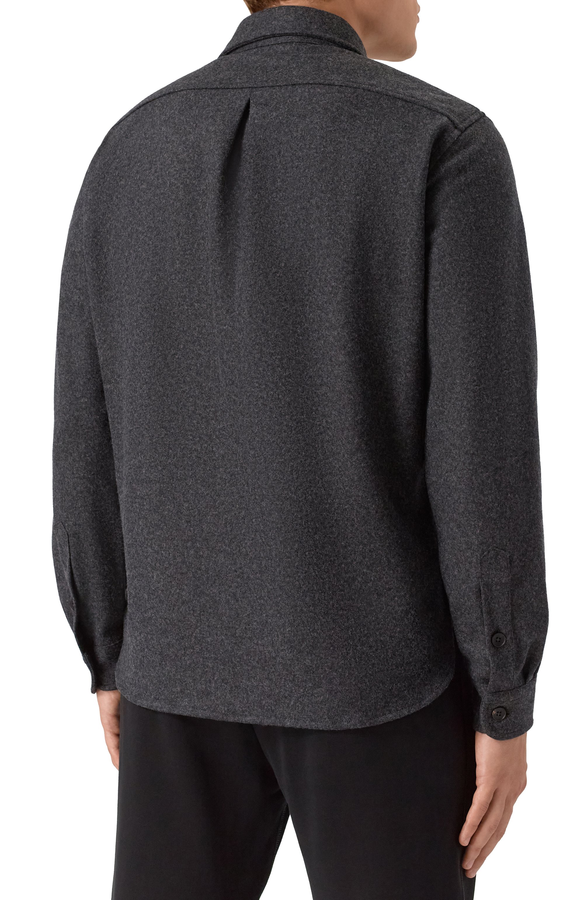 Рубашка из шерсти и кашемира ANDREA CAMPAGNA, арт. CAMLMIL/WCFELT, фото 4