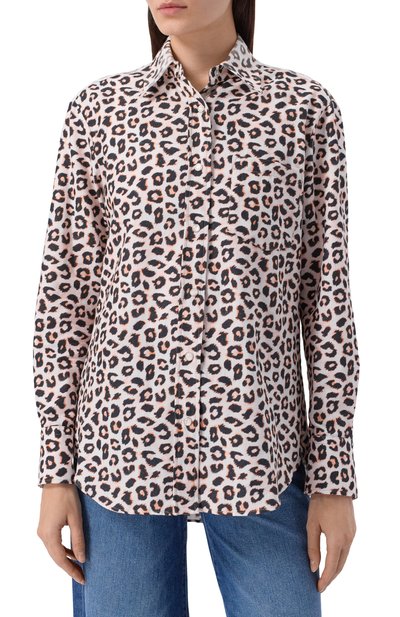 Хлопковая рубашка ACADEMIA, арт. SILVY-P-DEGRADE/75DM7, фото 3