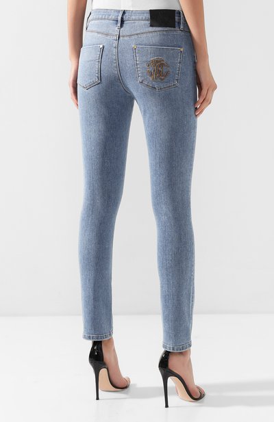 Джинсы-скинни ROBERTO CAVALLI, арт. IQJ232/DS006, фото 4