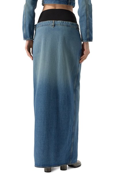 Джинсовая юбка ALAIA, арт. AA9J0601T536A, фото 4