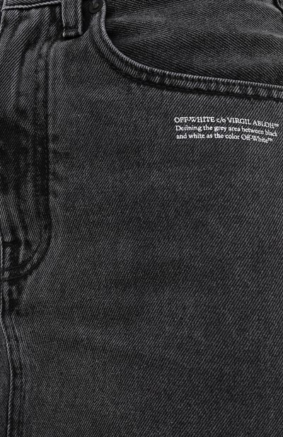 Джинсовая юбка OFF-WHITE, арт. 0WYF005R21DEN002, фото 5