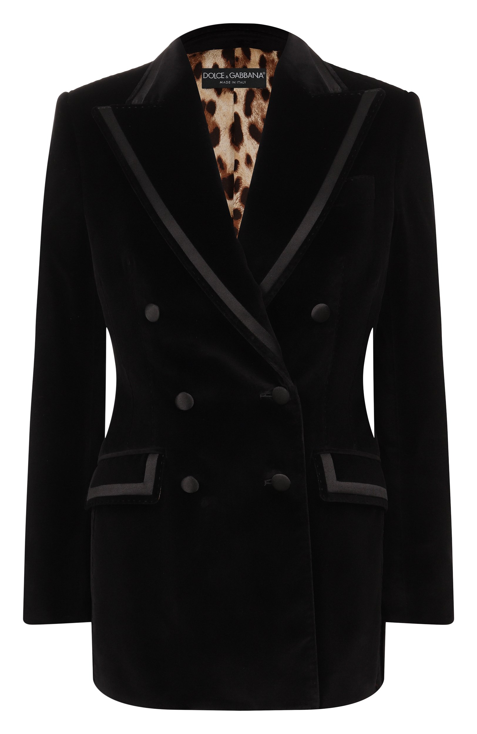 Бархатный жакет DOLCE & GABBANA, арт. F2JAWT/FUVG7, фото 1
