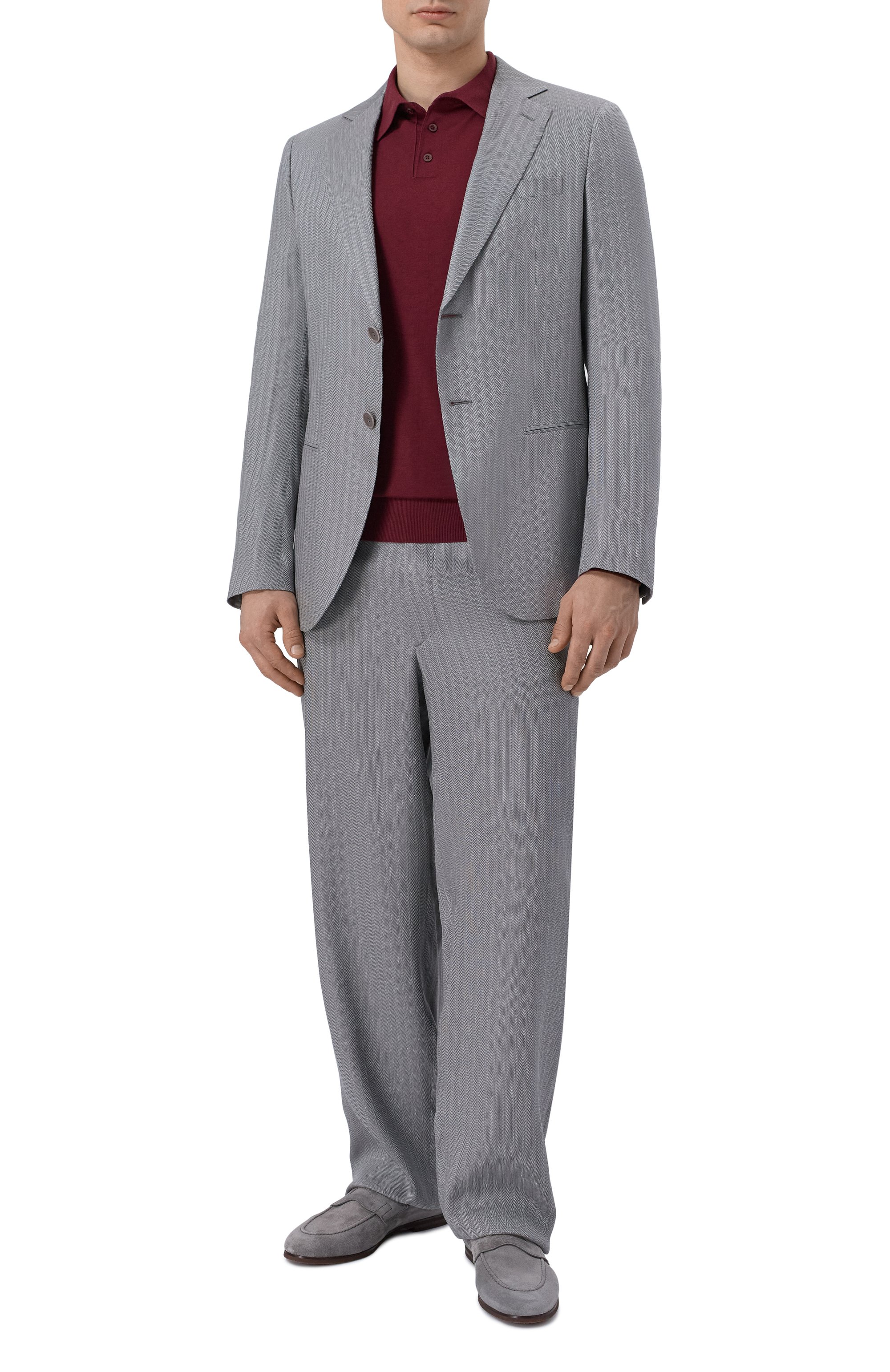 Пиджак из вискозы и льна GIORGIO ARMANI, арт. GM000317/TE14464, фото 2