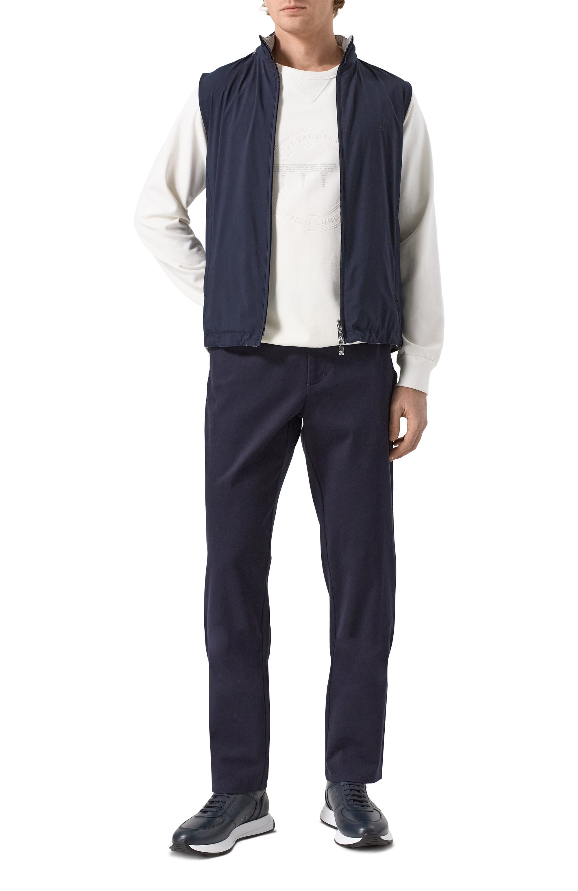 Кожаные кроссовки BLU BARRETT, арт. BAY-13496.2, фото 2