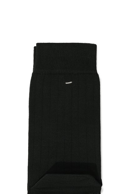 Хлопковые носки MAISON MARGIELA зеленого цвета по цене 14650 руб., арт. S51TL0051/S17868, фото 2 Хлопковые носки MAISON MARGIELA, арт. S51TL0051/S17868, фото 2