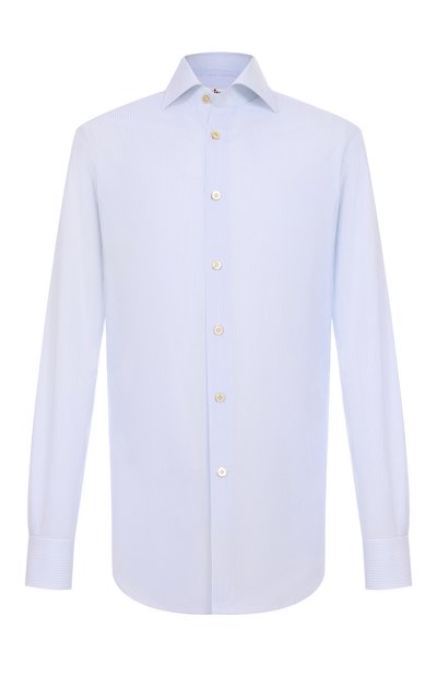 Мужская хлопковая сорочка KITON, арт. UCIH0929413