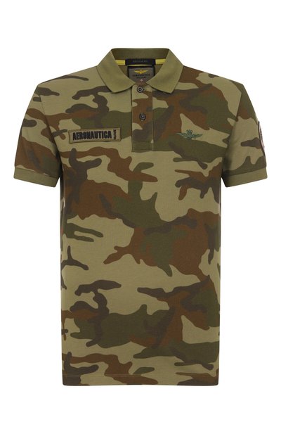 Мужское хлопковое поло AERONAUTICA MILITARE, арт. 251P01861P346