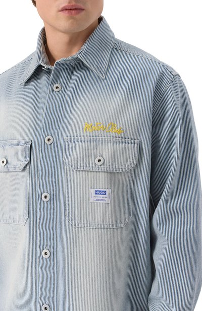 Джинсовая рубашка HUGO BLUE, арт. 50539045, фото 5