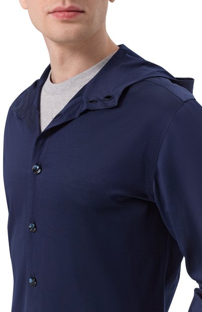 Хлопковая рубашка KITON, арт. UMCMARH09665, фото 5