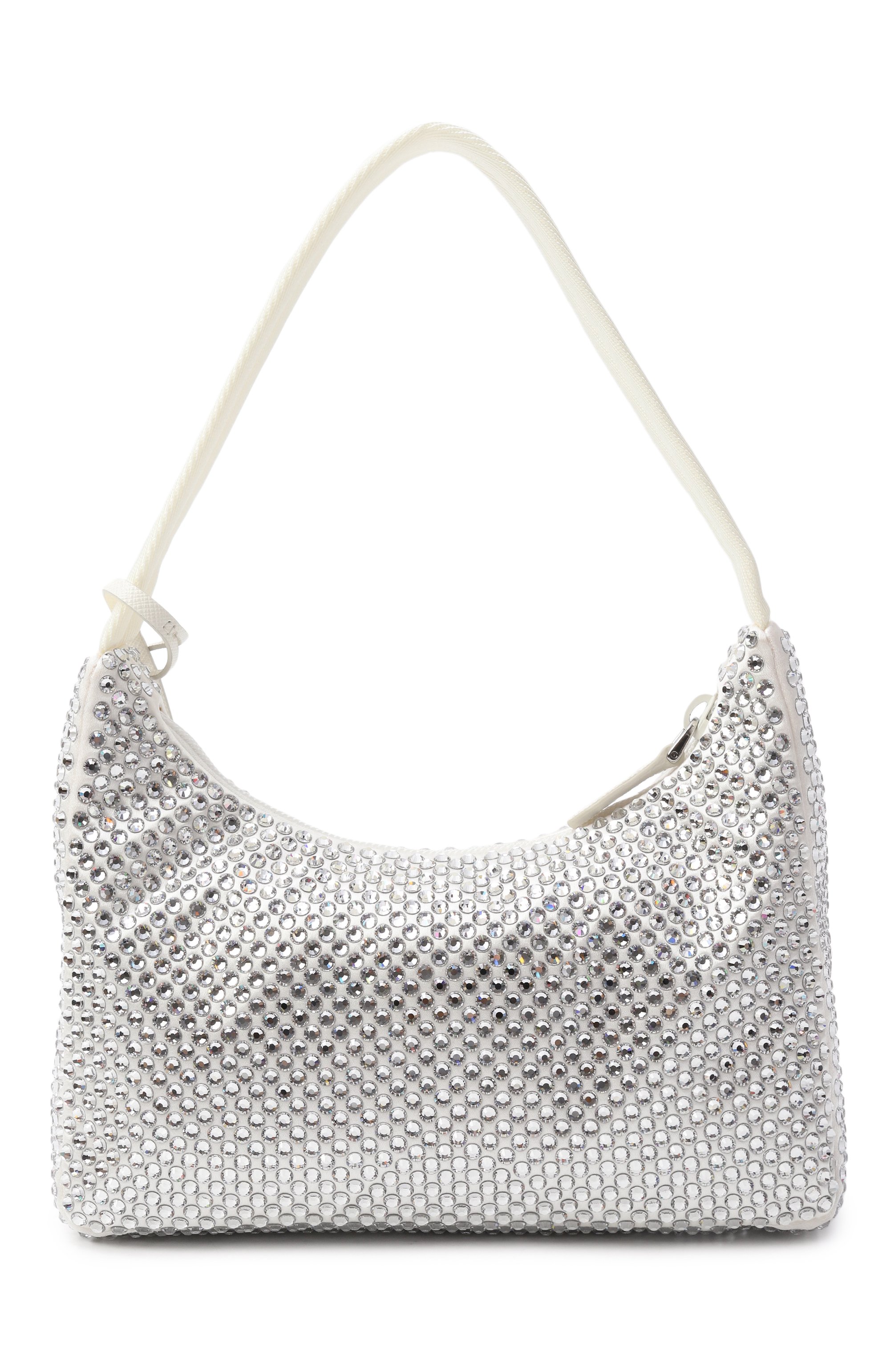 Сумка re-edition 2000 mini PRADA белого цвета по цене 289500 руб., арт. 1NE515/2AWL, фото 6 Сумка re-edition 2000 mini PRADA, арт. 1NE515/2AWL, фото 6