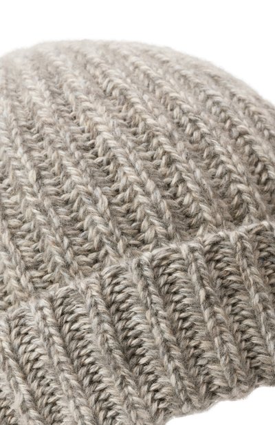 Кашемировая шапка MVST серого цвета по цене 56650 руб., арт. MUW77, фото 4 Кашемировая шапка MVST, арт. MUW77, фото 4