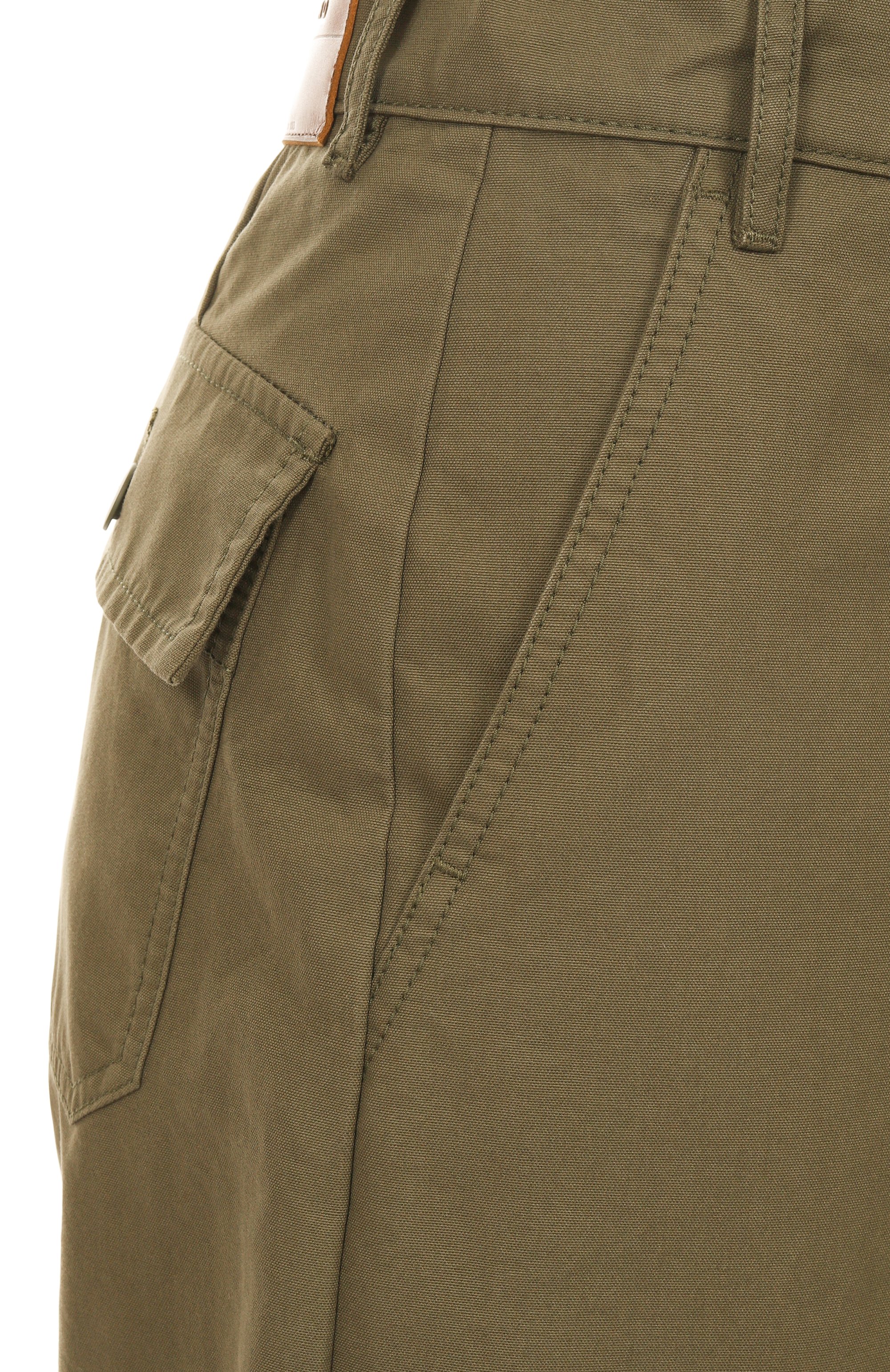 Хлопковые брюки-карго WEEKEND MAX MARA, арт. QUIZ, фото 6