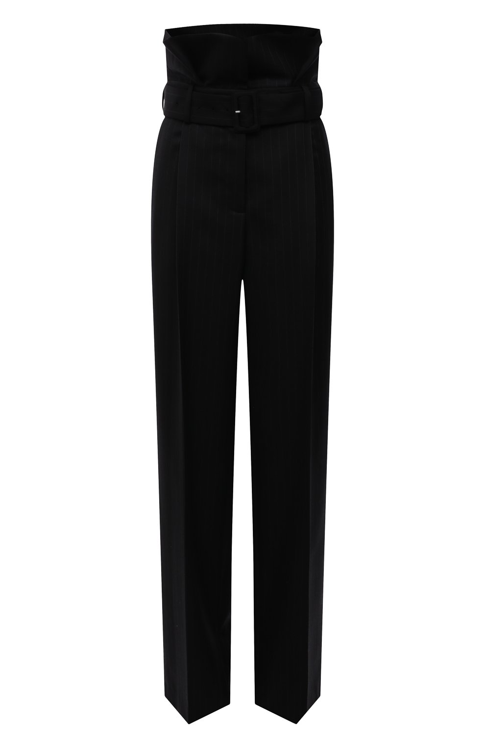 Шерстяные брюки DRIES VAN NOTEN черного цвета по цене 89950 руб., арт. 212-010958-3135, фото 1 Шерстяные брюки DRIES VAN NOTEN, арт. 212-010958-3135, фото 1