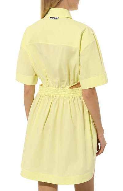 Хлопковое платье HUGO, арт. 50489294, фото 4