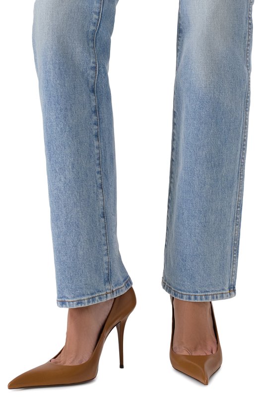 Кожаные туфли Élysée 105 Saint Laurent 833447/AADF0 Коричневый  833447/AADF0 Фото 2