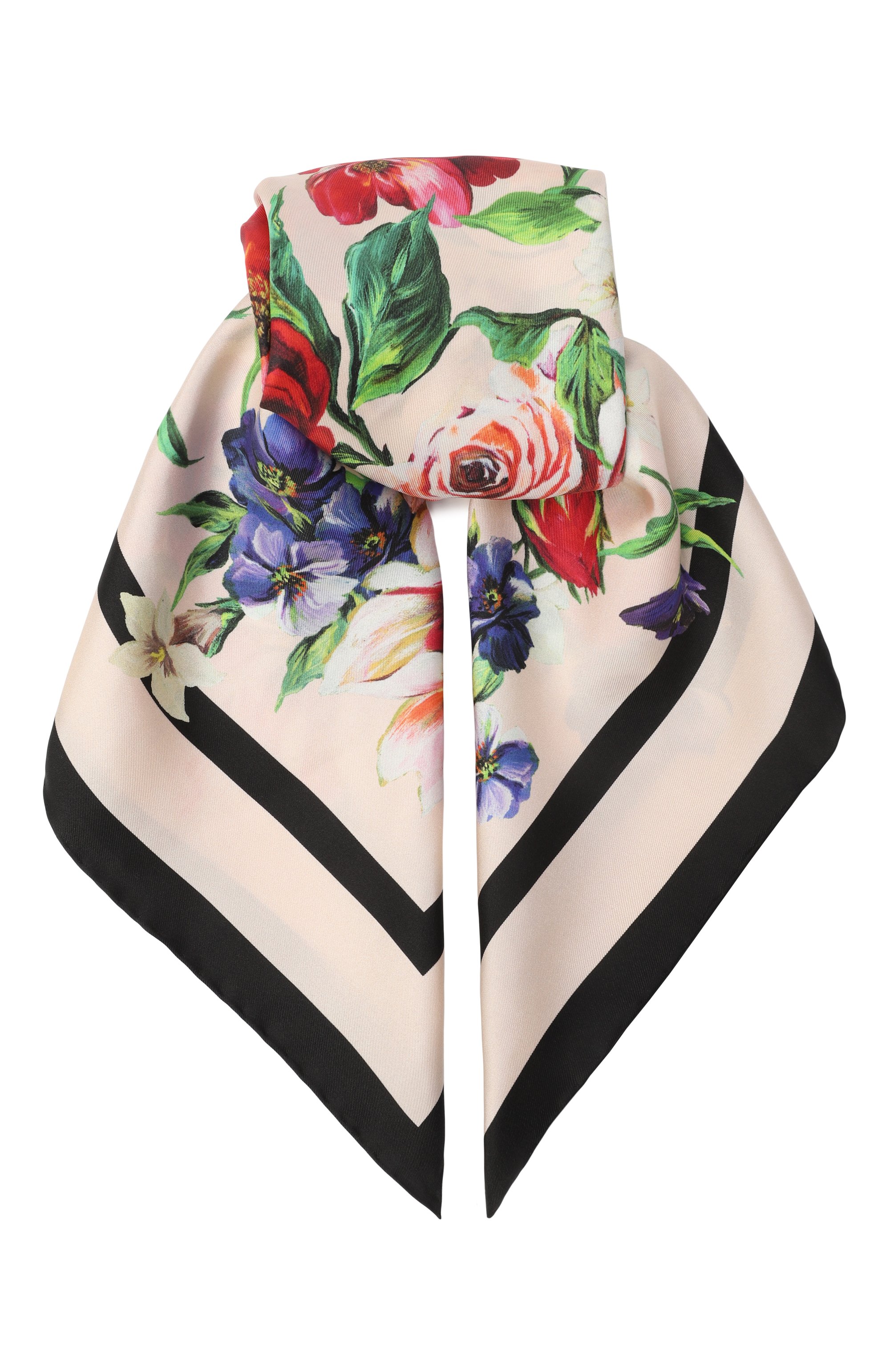 Шелковый платок DOLCE & GABBANA, арт. FN092R/GDC5G, фото 1