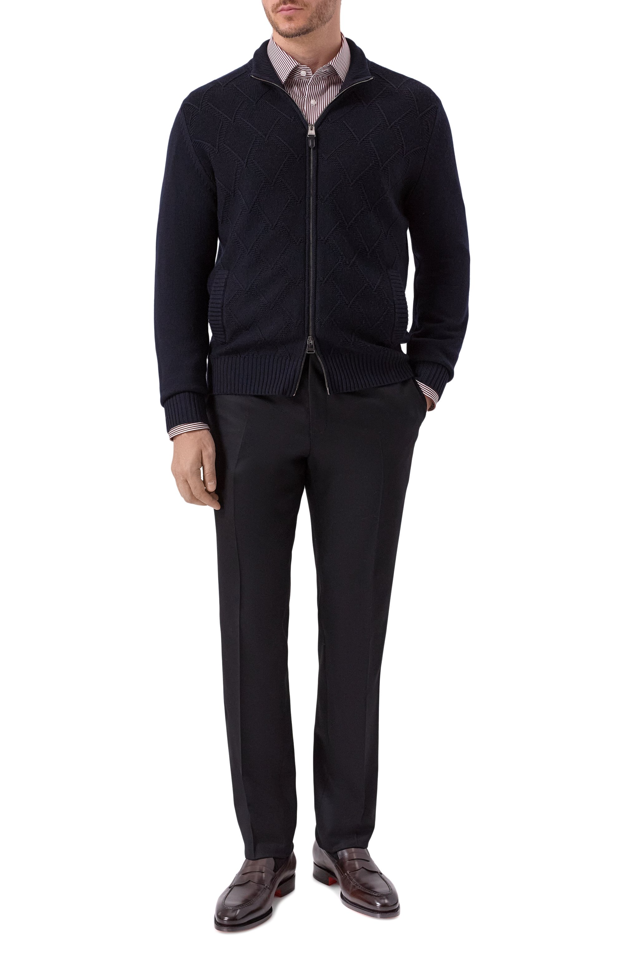 Хлопковая сорочка BOSS, арт. 50549904, фото 2