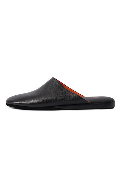 Кожаные домашние туфли SANTONI, арт. PMXGA1644XXX1LPL, фото 3