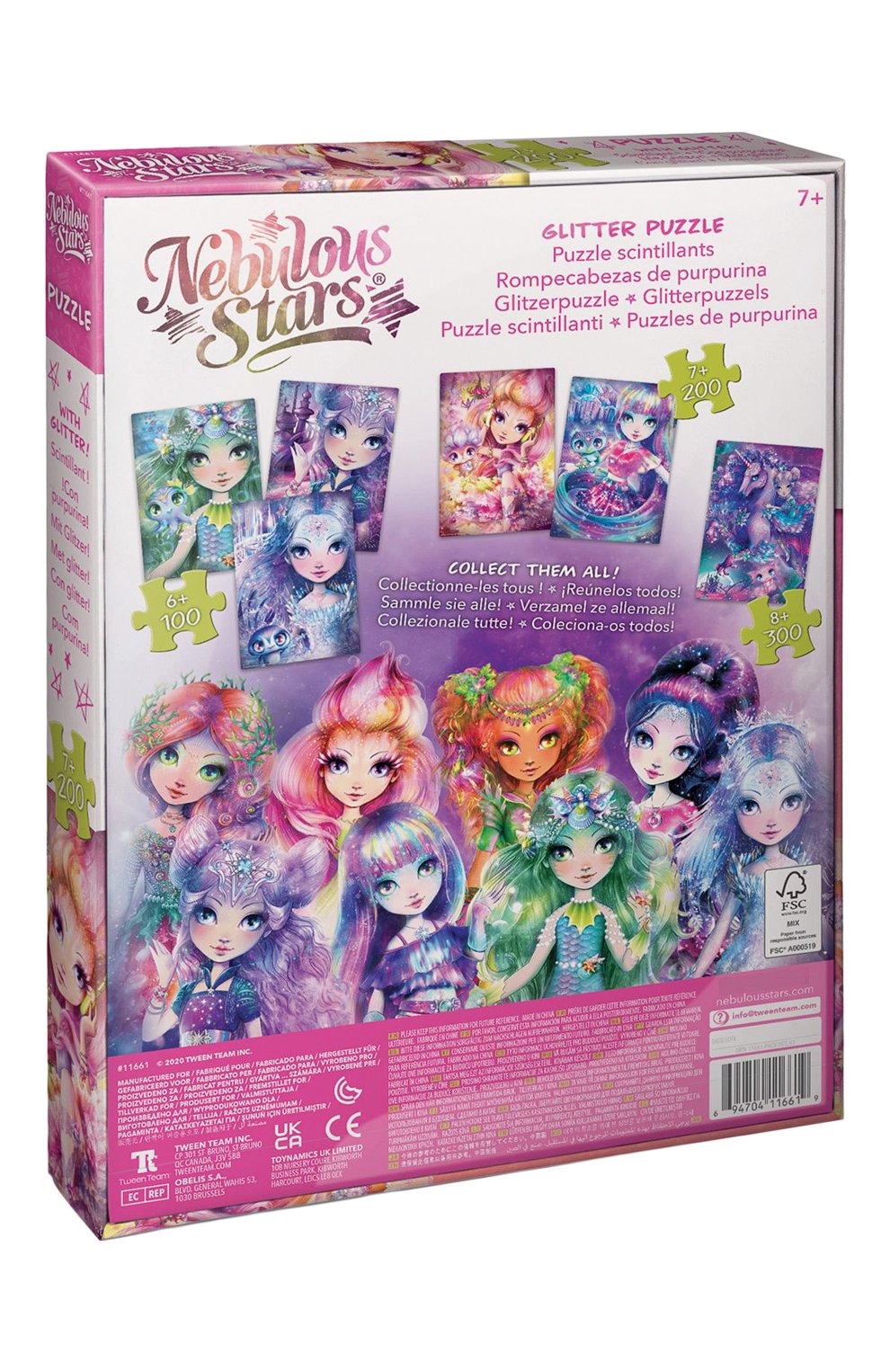 Набор пазлов petulia PAREMO разноцветного цвета по цене 2000 руб., арт. 11661_NSDA, фото 2 Набор пазлов petulia PAREMO, арт. 11661_NSDA, фото 2