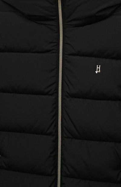 Пуховое пальто HERNO черного цвета по цене 62550 руб., арт. PI000138G/20045/4A-8A, фото 3 Пуховое пальто HERNO, арт. PI000138G/20045/4A-8A, фото 3
