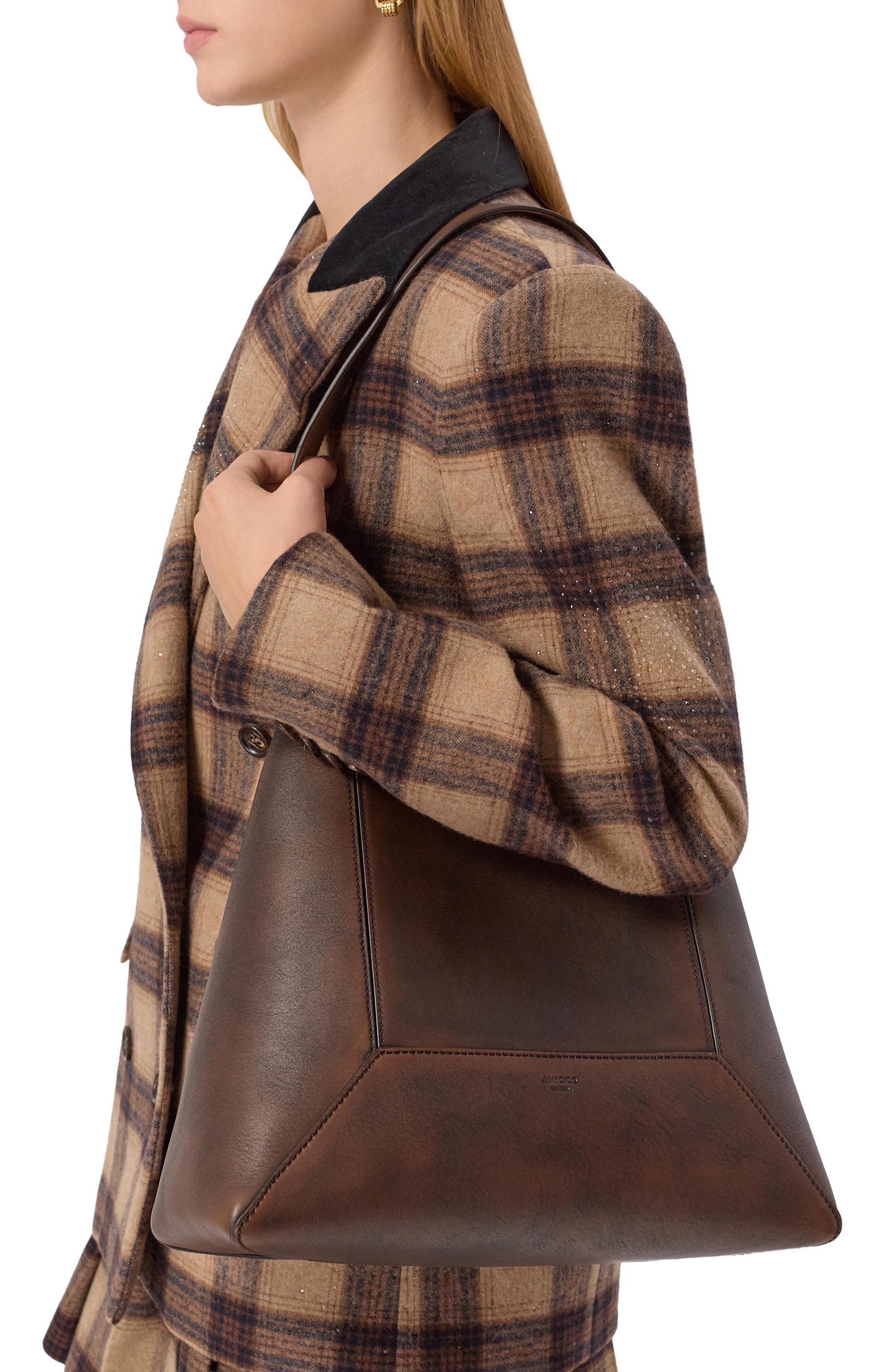 Сумка diamond hobo medium JIMMY CHOO, арт. DIAM0ND H0B0/M/FFT, фото 2