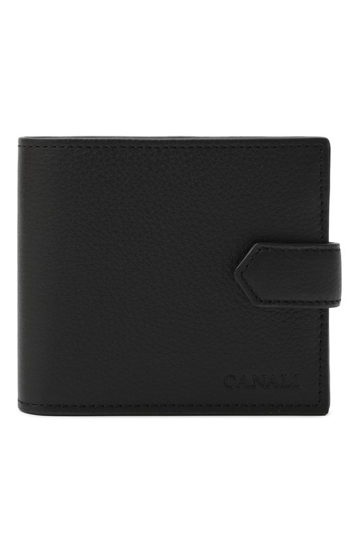 Кожаное портмоне Canali P311929/NA00226 Чёрный P311929/NA00226