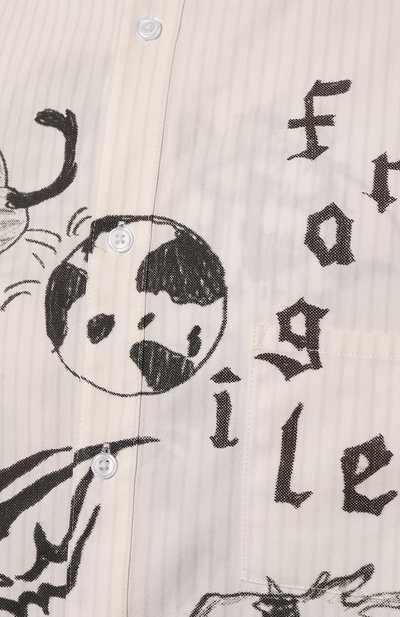 Хлопковая рубашка DOMREBEL, арт. TATT00/L0NGSLEEVE SHIRT, фото 5