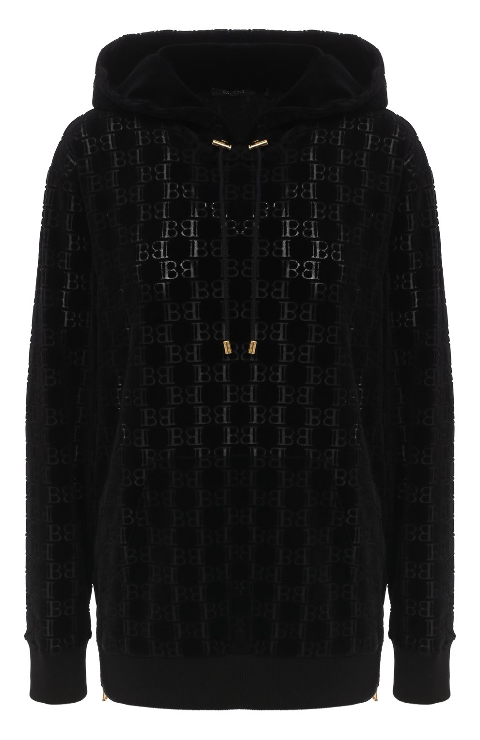 Хлопковое худи BALMAIN, арт. UF13892/I500, фото 1