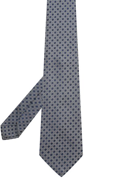 Шелковый галстук с узором KITON, арт. KA/C04E03, фото 2