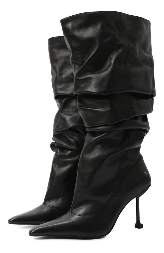 Кожаные сапоги Vern 90 Naked Wolfe VERN/PLT Чёрный VERN/PLT