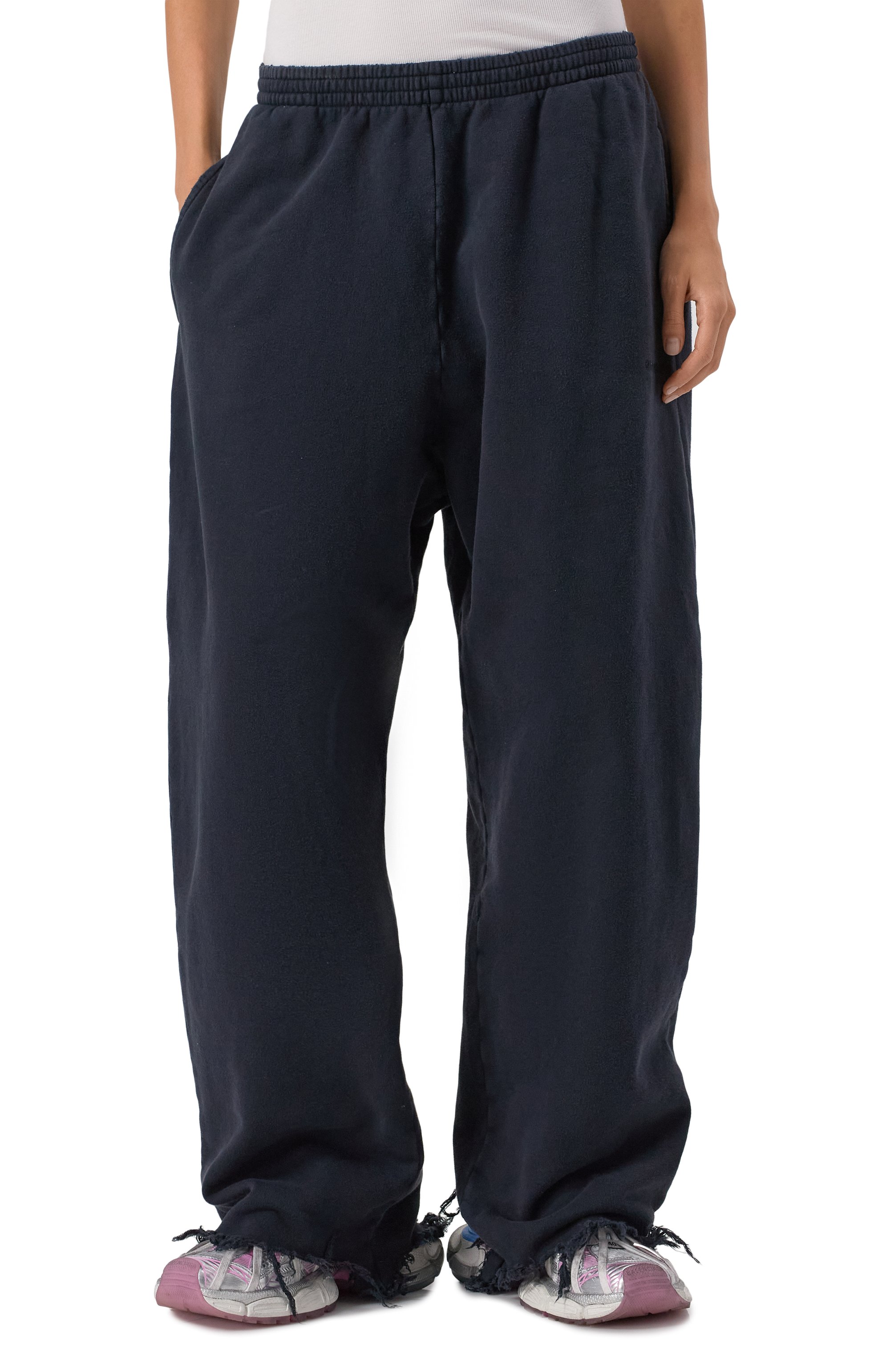 Хлопковые брюки BALENCIAGA, арт. 783401/TSVD4, фото 3